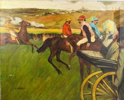 Dans le goût d'Edgar DEGAS - XXème siècle
