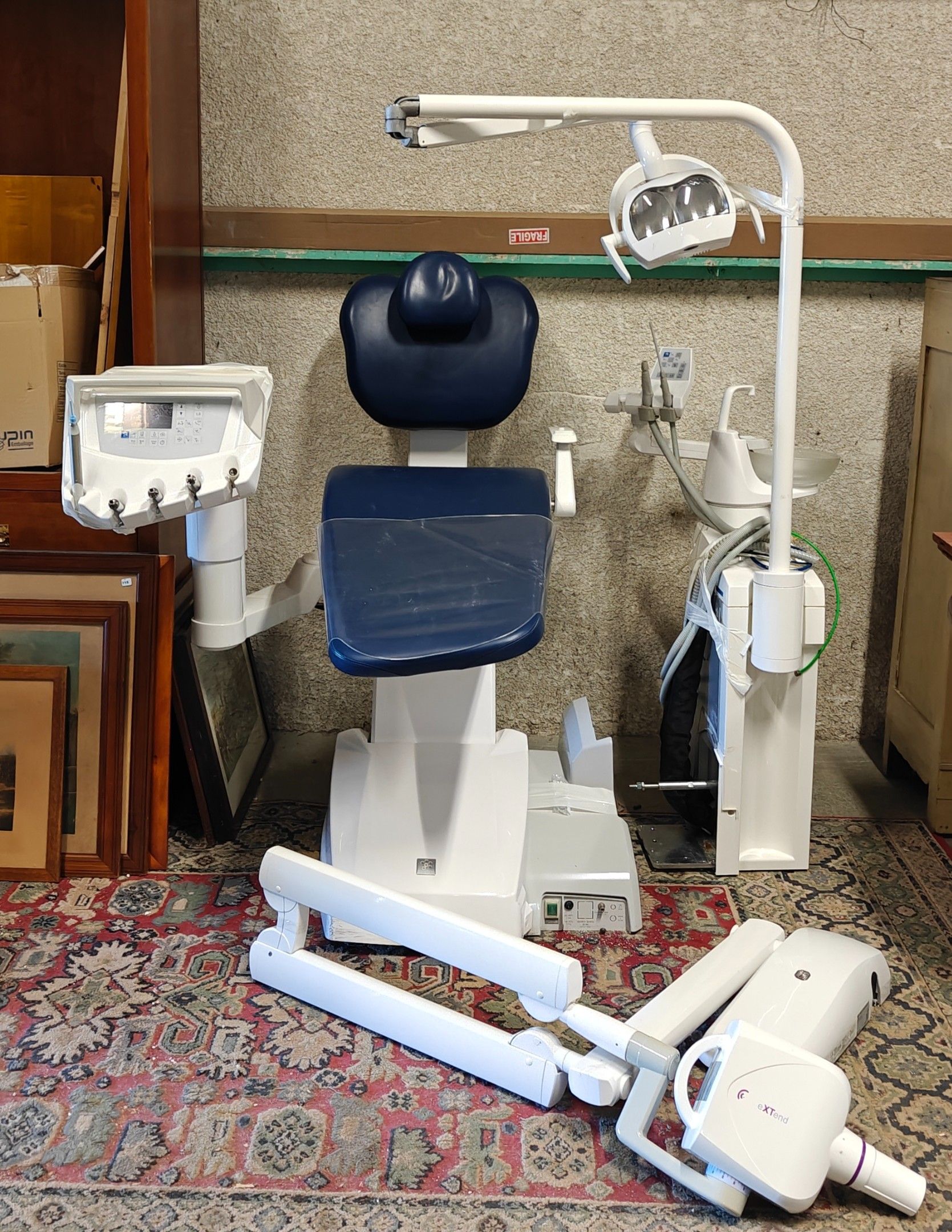 Fauteuil de consultation de dentiste UNIT S220TR Side Sterpv…