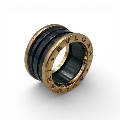 BULGARI, BZéro Bague en or (750) et céramique.