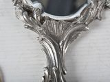 a mirror that is sitting on a table