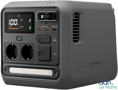 an image of a radio with a clock on top of it