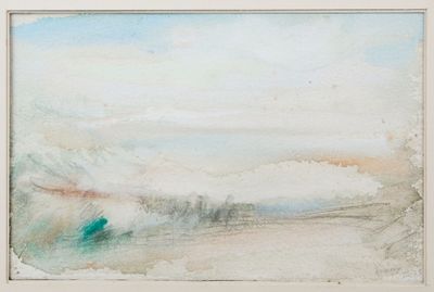 Paul HEMERY (1921-2006) "Bord de mer"