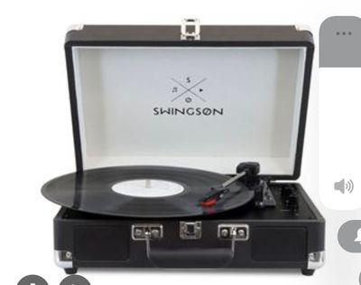 Platine vinyle Swingson On Stage BT + Noir
