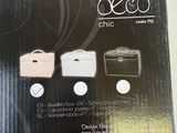 packaging of a box with three different types of luggage