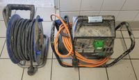 Lot comprenant : 1 enrouleur de câble électrique sur châssis…
