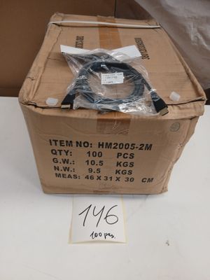 Lot de 100 câbles HDMI Comprenant 100 câbles HDMI vers HDMI …