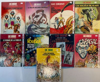a lot of comic books on display on the wall