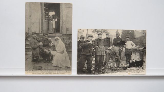 GFA : Lot de 2cpa : PM 1910 (TBE) + PM 1913 (petits défauts).