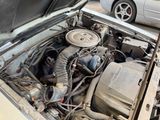 a car engine with the hood up and the hood down