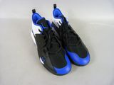 nike air force low black / white - game royal