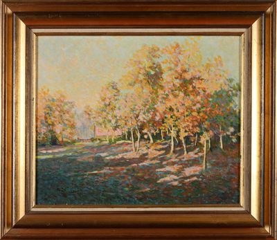 Jean Paul SAVIGNY (1933-2001) Les arbres en automne