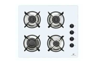 Plaque de cuisson 4 foyers CONTINENTAL EDISON - Gaz verre bl… - Photo 1