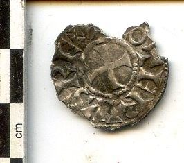 LOTHAIRE II. + [L]OTERIVS REX. Croix R/ BITV.