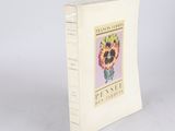 un livre blanc avec l'image d'une fleur sur la couverture