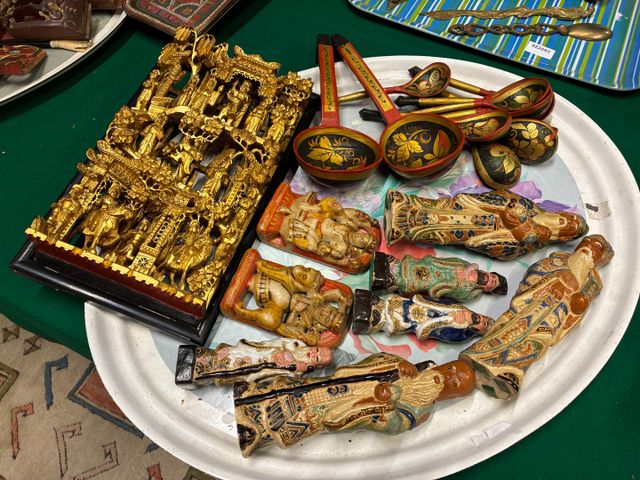 Art d’Asie - Figurines, cuillères et décoration murale 