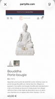 (x24) BOUDDHA - Porte bougie 24 cm - Décoration - Marque PAR… (photo 4)