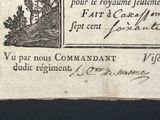 a black and white drawing of a man on a horse