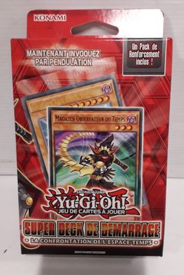 Yu gi oh super deck de démarrage la confrontation de l'espac…