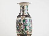 an image of a vase sitting on top of a white table
