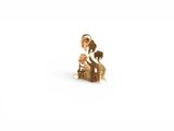 a small figurine of a man and a woman