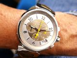 a close up of a person ' s wrist with a watch