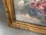 a picture of a picture of a painting on the floor