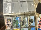 a box full of cards sitting on top of a table