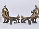 pair of antique cast iron peacock bookends
