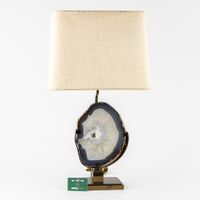 Willy Daro (1918-1990) (attribué à) « Lampe de table avec pi… (photo 2)