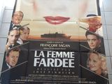 affiche du film « La Femme fardée », sur laquelle figure le visage d'une femme