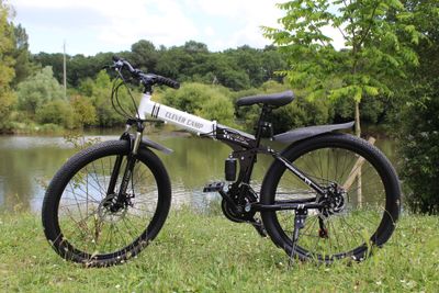 Vélo VTT pliant de marque CLEVER CAMP RC 260, Fast Sport Pow…