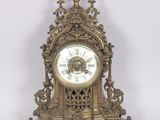 a clock that is sitting on top of a table