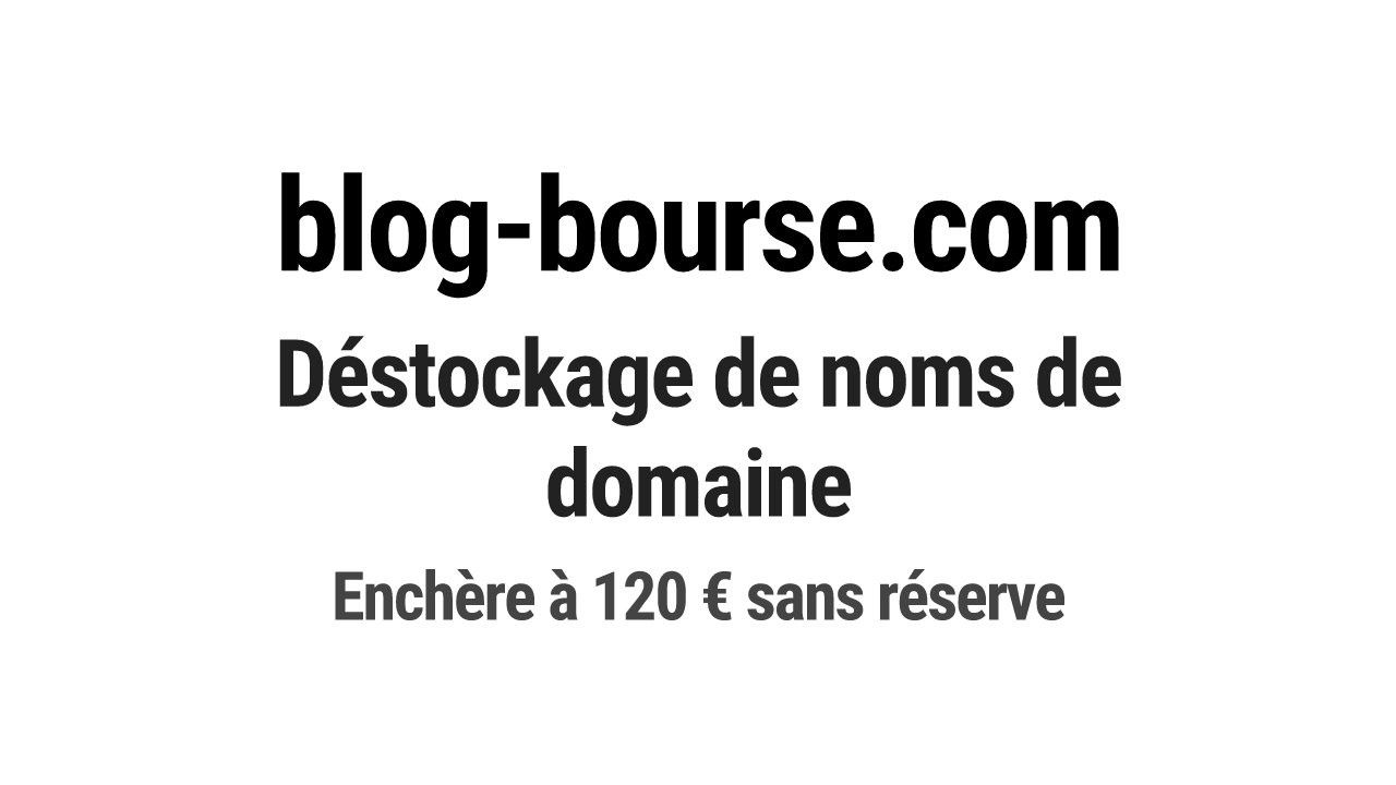 Destockage & Invendus