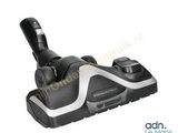 un aspirateur noir et blanc sur fond blanc