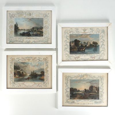 D'après William TOMBLESON (1795-1846), "View from Maidehead …