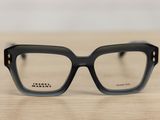 the glasses are made of plastic and have a black frame