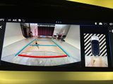 a picture of a car ' s rear view camera on a car ' s dashboard