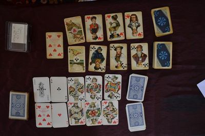 WERK ALTENBURG Spielkarten : deux jeux de 52/52 cartes : COS…