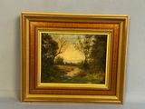 a picture of a painting hanging on a wall