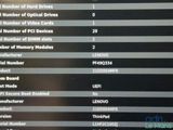 a lot of numbers on the screen of the computer