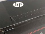 a close up of a black box with a logo on it