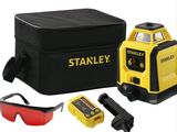Niveau laser à auto-nivellement Stanley, avec lunettes de protection et mallette