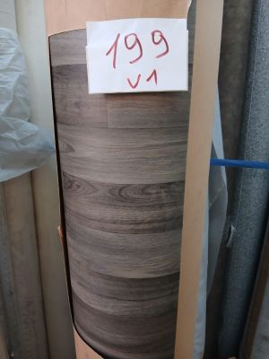 a cardboard box with a piece of paper on top of it