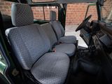 a car that has a seat in the back of it