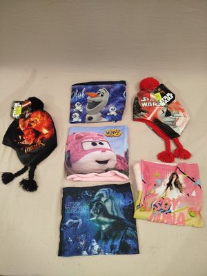 lot de 190 bonnets et cache-cou pour enfants - différents mo…