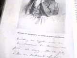 un livre sur lequel figure le dessin d'un homme