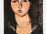 une image d'un tableau représentant une femme en robe noire