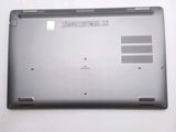 a close up of a laptop with the bottom panel missing