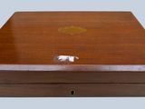 an image of a wooden box with a glass lid