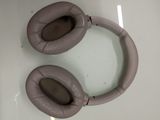 a pair of headphones sitting on top of a table